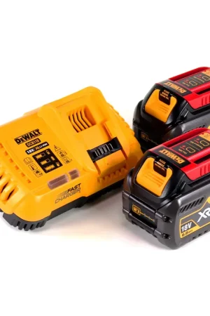 DeWalt DCB 118 T2 XR FLEXVOLT Set de démarrage + 2x batterie 6,0 Ah Remise