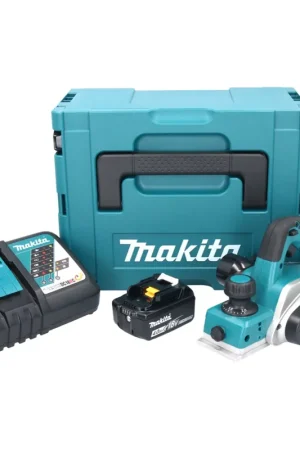 Commande En Gros Makita DKP 180 RM1J Rabot sans fil 18 V 82 mm + 1x batterie 4,0 Ah + chargeur + Makpac