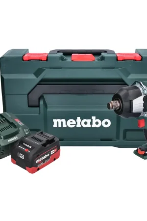 Vente Flash Visseuse à chocs sans fil Metabo SSW 18 LTX 1750 BL 18 V 1750 Nm 3/4" brushless + 1x batterie 8,0 Ah + chargeur + métaBOX