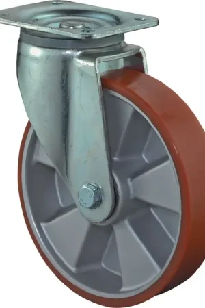 Soldes BS ROLLEN Roulette pivotante pour charges lourdes Roue Ø 125 mm Capacité de charge 450 kg ( 3000275929 )