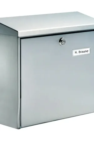 BURG-WÄCHTER Boîte aux lettres Comfort 3913 Ni hauteur 340 mm largeur 380 mm profondeur 148 mm ( 3000290125 ) Réduction