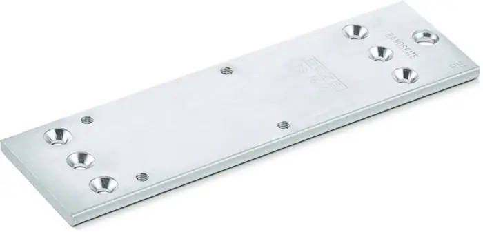 Prix Cassé GEZE plaque de montage argent (3325039024)