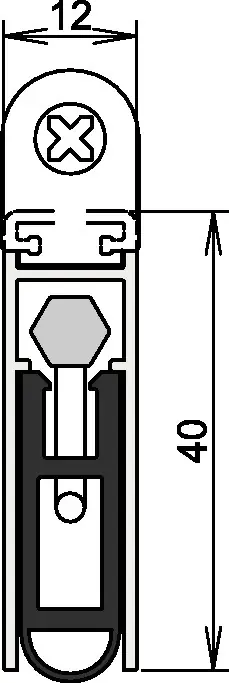 Offre Spéciale ATHMER Joint de porte Froid Allround(R) 1-1075 1 côté longueur 833 mm ( 3327023192 )