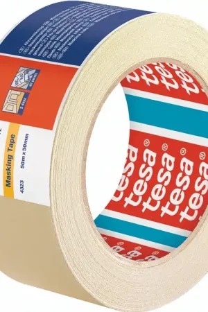 TESA ruban crêpe 4323 légèrement crêpé ( 4000309022 ) Super Prix