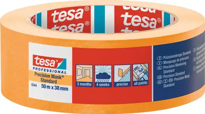 Certifié TESA Crêpe de précision 4344 Standard lisse ( 4000309033 )