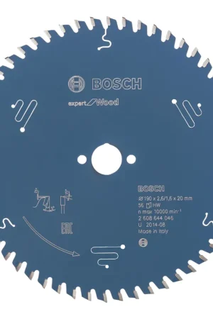 Satisfait Ou Remboursé Lame de scie circulaire Bosch Expert for Wood 190 x 20 x 2,6 mm 56 dents pour le bois ( 2608644046 )
