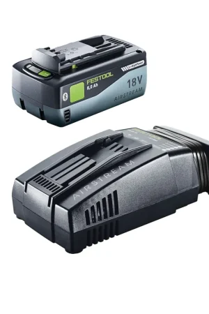 Offre Exclusive Festool 18V 1x8,0/SCA16 Kit énergie 1x batterie 18 V 8,0 Ah ( 577323 ) + chargeur ( 576953 )