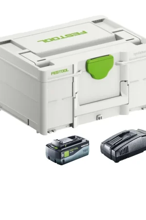Produit De Marque Festool SYS 18V 1x8,0/SCA16 Kit énergie 1x batterie 18 V 8,0 Ah ( 577323 ) + chargeur ( 576953 ) + Systainer