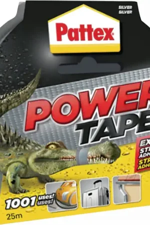 Vente Directe PATTEX ruban textile power tape gris argenté (4000353090)