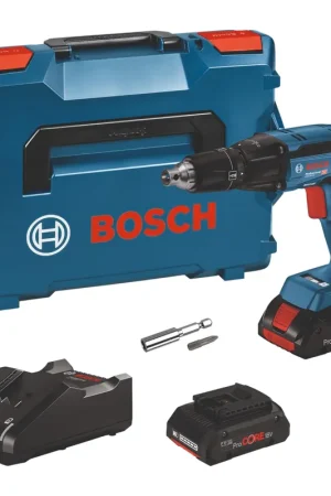 Bosch GTB 18V-45 Professional Visseuse pour cloisons sèches sans fil 18 V 6 Nm Brushless ( 06019K7002 ) + 2x batterie ProCORE 4,0 Ah + chargeur + L-Boxx Prix Bas