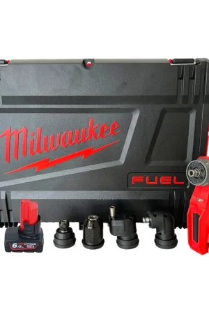 Perceuse-visseuse sans fil Milwaukee M12 FDDXKIT-601X 12V 34 Nm sans balais + 1x batterie 6,0 Ah + boîtier HD - sans chargeur Jusqu'à Épuisement Des Stocks