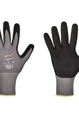 Nouvelle Collection OPTIFLEX Gant OPTIMATE taille 8 gris/noir ( 8000140914 )