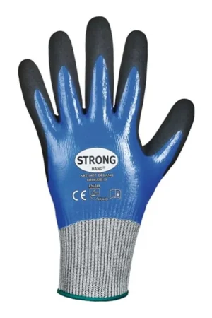 Vente Flash STRONGHAND Gant de protection contre les coupures Delano taille 9 bleu foncé/noir ( 4000371834 )