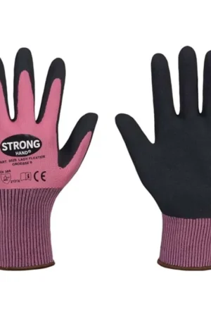 STRONGHAND Gant LADY FLEXTER taille 6 rose/noir ( 8000737565 ) Haute Qualité