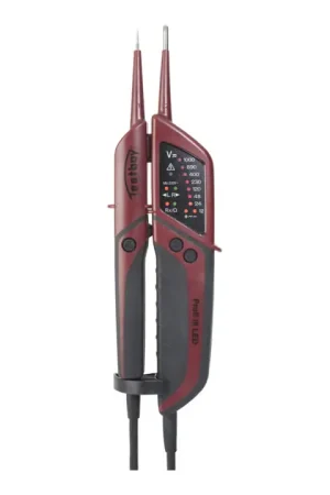 Offre Limitée TESTBOY Testeur de tension/continuité Profi III LED 6-1000 V AC/6-1400 V DC ( 4000828928 )