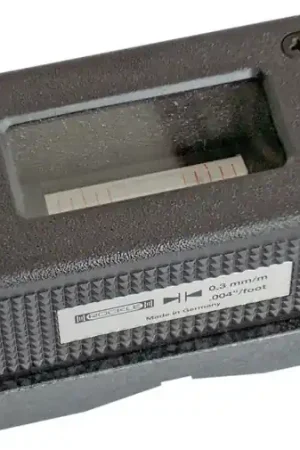 ROECKLE Niveau à bulle à manivelle DIN 877 précision 0,1 mm/m 0,2 mm/m ( 4000857016 ) Promotion Saisonnière