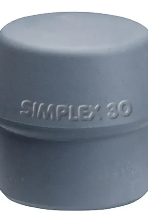 Promotion HALDER Tête de maillet à frappe amortie SIMPLEX D. de la tête 50 mm ( 4000760053 )