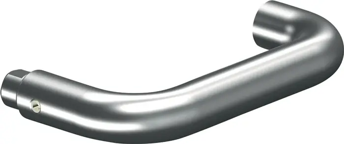 OGRO Pièce de perçage de la poignée de porte 8100 Acier inoxydable Satino ( 3000267278 ) Commander Vite