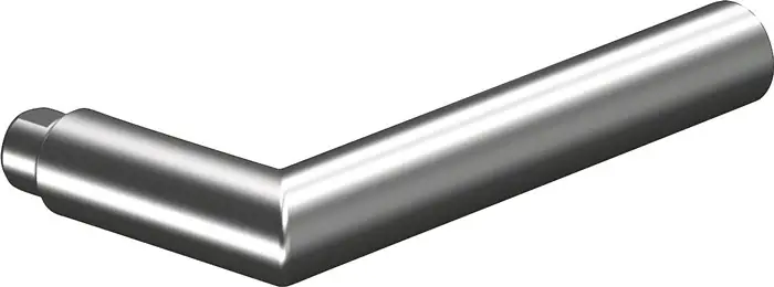 Haute Qualité OGRO Pièce de perçage de poignée de porte OGRO 8906 Aluminium F1 / Satino ( 3000267106 )