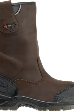 BAAK Bottes de sécurité à enfiler Hercules taille 41 marron ( 8000601081 ) Haute Qualité