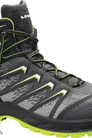 Must-Have LOWA Botte de sécurité Larrox Work GTX grey Mid taille 44 gris/vert ( 8000469069 )