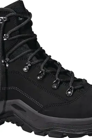 Soldes LOWA Bottes de sécurité Renegade Work GTX black Mid Taille 46 noir/noir ( 8000469135 )