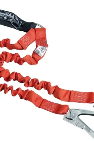 Certifié Longe absorbeur d'énergie à sangle MAS Tyger Twin FlexBelt longueur 2 m ( 8002621853 )