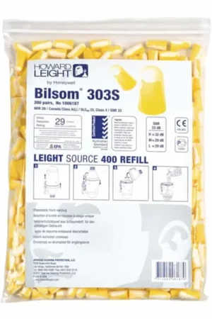 Haute Qualité HONEYWELL HOWARD LEIGHT Bouchons antibruit Bilsom 303S EN 352-2 SNR 33 dB ( 4000370328 )