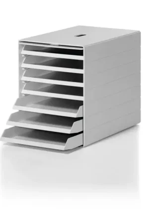 DURABLE Boîte de tiroir 7 tiroirs avec clapet frontal escamot. ( 9000493435 ) Achat Immédiat