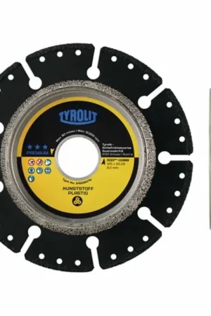 Bon Plan TYROLIT Disque à tronçonner diamant DCCI Premium D. 125 mm perçage 22,23 mm ( 4000845254 )
