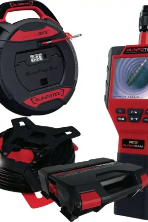 RUNPOTEC Caméra tubulaire RUNPOCAM RC2 Longueur de câble 30 m ( 4000818699 ) Authentique