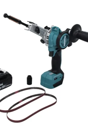 Makita DBS 180 F1 Lime à bande sans fil 18 V 9 x 533 mm Brushless + 1x batterie 3,0 Ah - sans chargeur Soldes