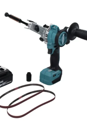Makita DBS 180 G1 Lime à bande sans fil 18 V 9 x 533 mm Brushless + 1x batterie 6,0 Ah - sans chargeur Livraison Express