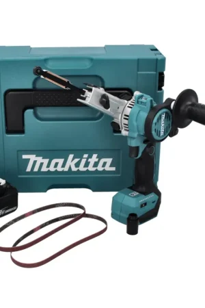 Makita DBS 180 F1J Lime à bande sans fil 18 V 9 x 533 mm Brushless + 1x batterie 3,0 Ah + Makpac - sans chargeur Quantité Limitée