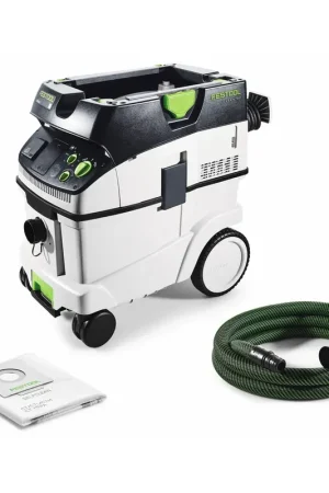 Offre Limitée Festool CTM 36 E CLEANTEC Aspirateur, 36l, poussières de catégorie M (574988)