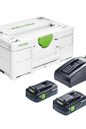 Prix Réduit Festool Energie Set SYS3 ENG 18 V 2x batterie 4,0 Ah / TCL6 chargeur ( 576811 ) + Systainer