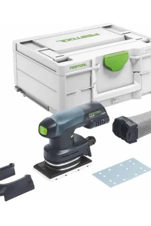 Jusqu'à Épuisement Des Stocks Festool RTSC 400-Basic Ponceuse vibrante hybride 18 V - 80 x 130 mm Brushless + Coffret Systainer - sans batterie, sans chargeur (576347) (successeur de 201519)