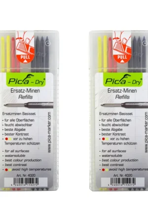 Pica DRY Basis Set: Mines de rechange hydrosoluble multi-usage - 16 Pcs. ( 2x 4020 ) Nouvelle Collection