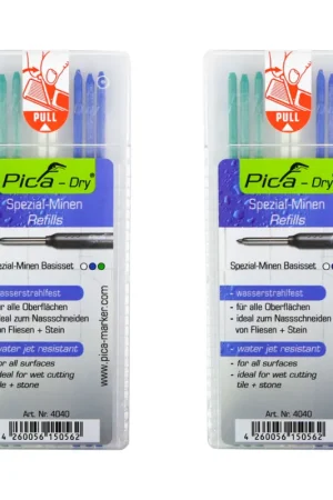 Marque Pica DRY plombs spéciaux set de base résistant au jet d'eau - 16 pièces (2x 4040)