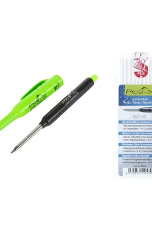 Seulement Aujourd'hui DRY Longlife Automatic Pen Marqueur pour trous profonds Pica (3030) + Jeu de mines spéciales - 10 pièces (4043)