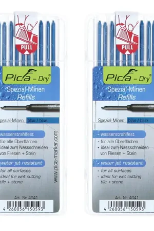 Meilleure Vente Pica DRY Mines spéciales résistant aux jets d'eau bleu 20 pcs ( 2x 4041 )