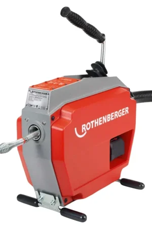 Rothenberger R600 VarioClean Machine de nettoyage de tuyaux sans fil 18V Solo CAS - sans batterie, sans chargeur (1000003345) Expédié Aujourd'hui