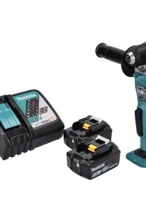 Commande En Gros Makita DDA 351 RG Perceuse d'angle sans fil 18 V 13,5 Nm + 2x Batteries 6,0 Ah + Chargeur