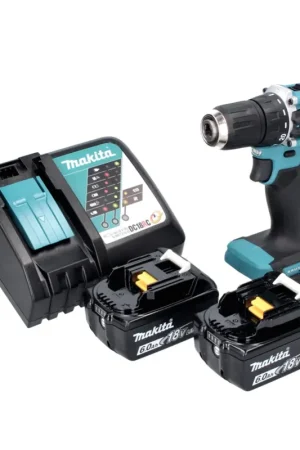 Soldes Makita DDF 487 RG Perceuse-visseuse sans fil 18 V 40 Nm Brushless + 2x batterie 6,0 Ah + chargeur