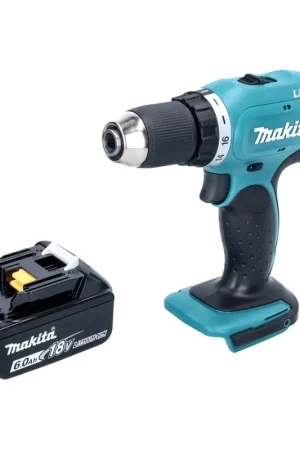 Offre Limitée Makita DDF 453 G1 Perceuse-visseuse sans fil 18 V 42 Nm + 1x batterie 6,0 Ah - sans chargeur