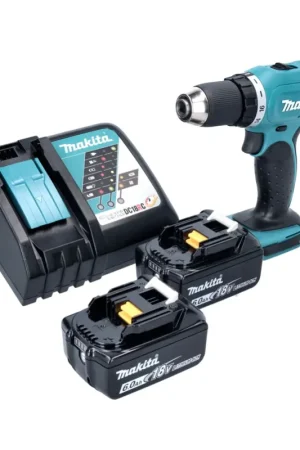 Makita DDF 453 RG Perceuse-visseuse sans fil 18 V 42 Nm + 2x batterie 6,0 Ah + chargeur Offre Limitée