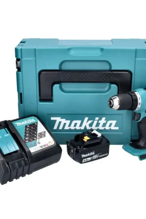 Prix Promo Makita DDF 453 RM1J Perceuse-visseuse sans fil 18 V 42 Nm + 1x batterie 4,0 Ah + chargeur + Makpac