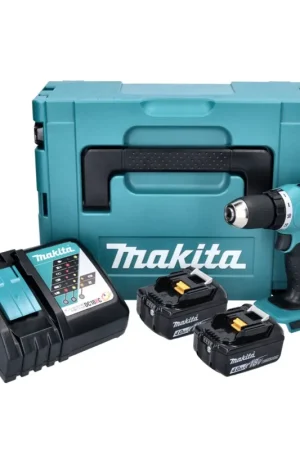 Petit Prix Makita DDF 453 RMJ Perceuse-visseuse sans fil 18 V 42 Nm + 2x batterie 4,0 Ah + chargeur + Makpac
