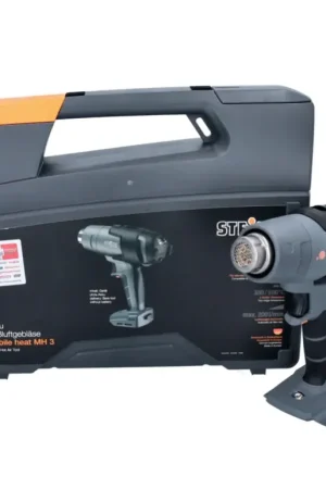 Steinel Mobile Heat MH 3 Pistolet à air chaud sans fil, 18 V 300 / 500 °C CAS + Coffret - sans batterie, sans chargeur (063986) Commande En Gros