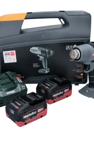 Vente Flash Steinel mobile heat MH 3 Pistolet thermique sans fil 18 V 300 / 500 C CAS + 2x batterie 8,0 Ah + chargeur + valise